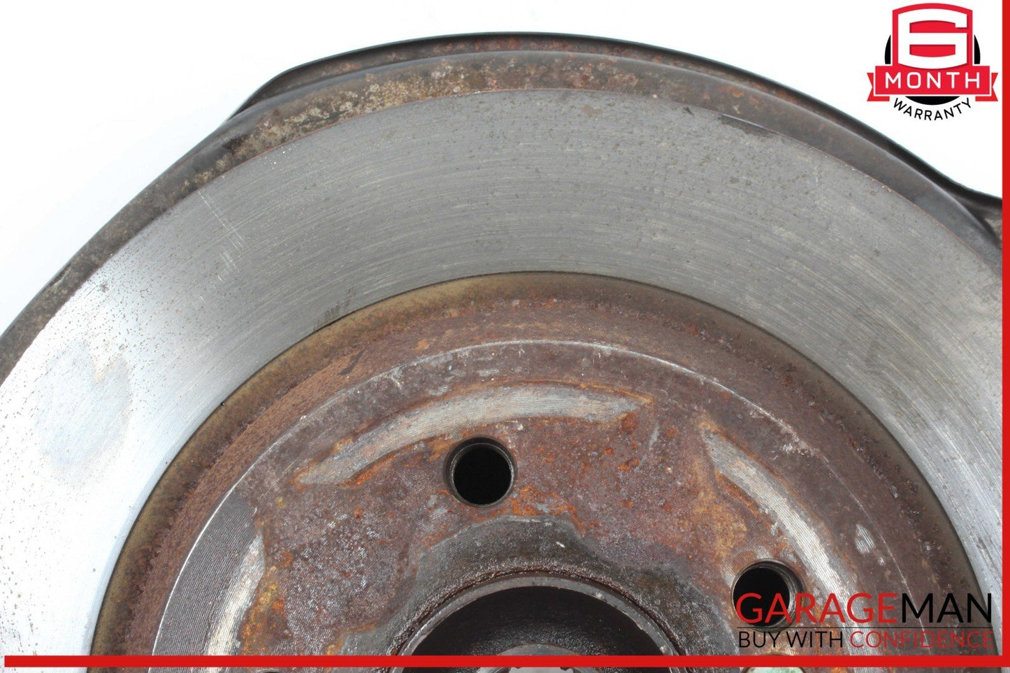 03-12 Mercedes R230 SL500 Rear Left Side Spindle Knuckle Hub w/ Rotor Disc OEM