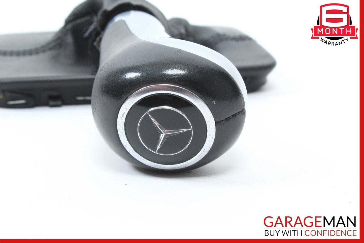 12-14 Mercedes W204 C250 C300 Floor Gear Shift Shifter Knob Boot Cover Black