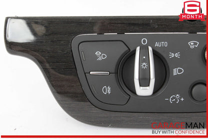 17-19 Audi Q7 Dash Dashboard Headlight Head Light Lamp Control Switch OEM