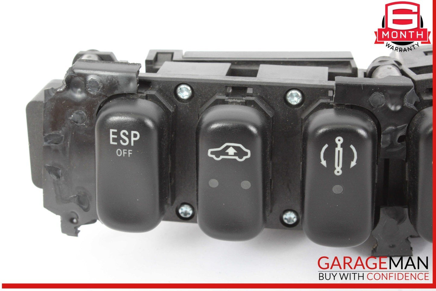 00-02 Mercedes W220 S500 Center ESP Hazard Light Door Lock Switch Control