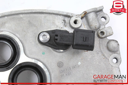 08-18 Porsche Cayenne 3.6L Engine Sealing Plate 03H109147J OEM