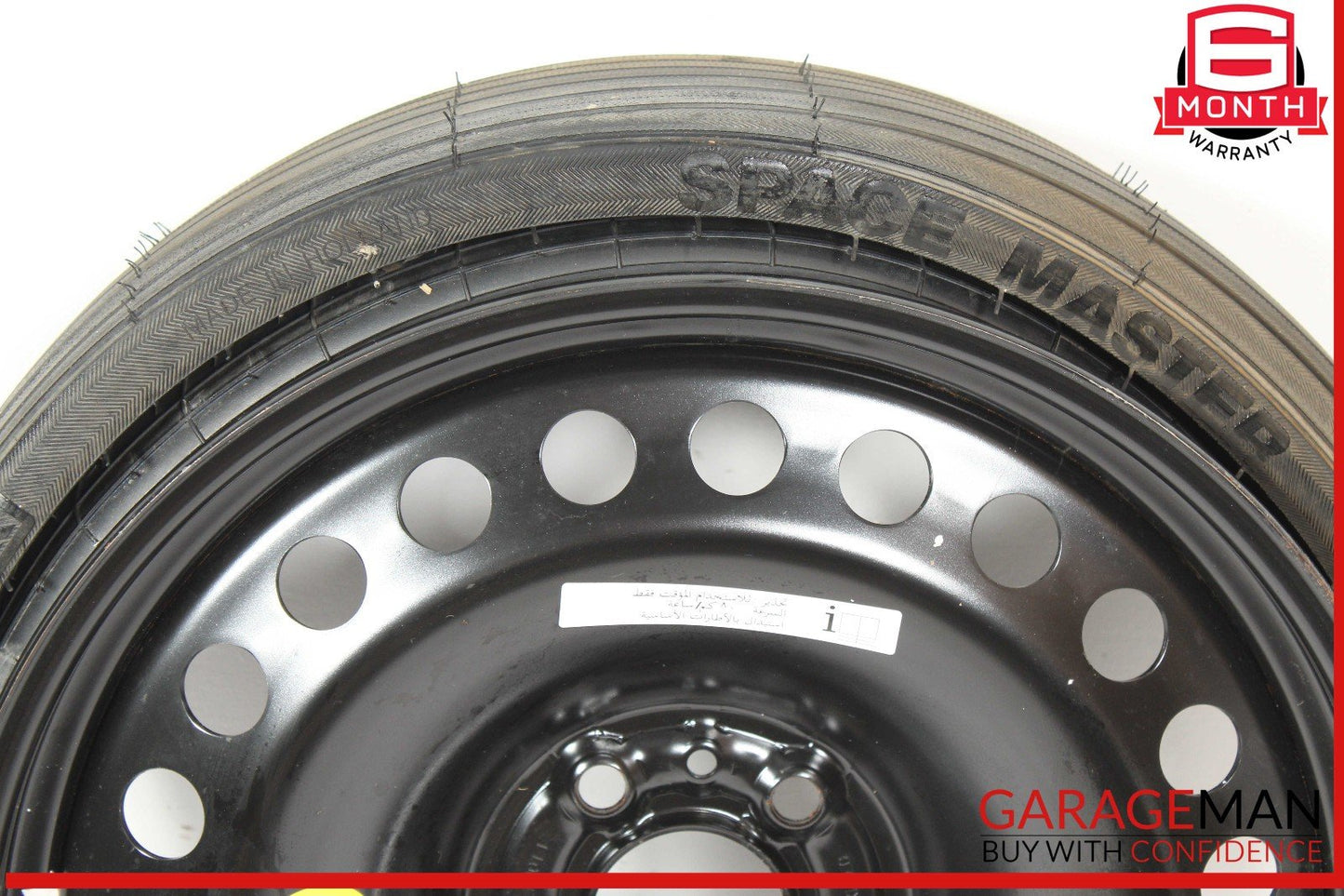 18-20 Maserati Ghibli Levante Emergency Spare Tire Wheel Rim 175/55-18 95P OEM