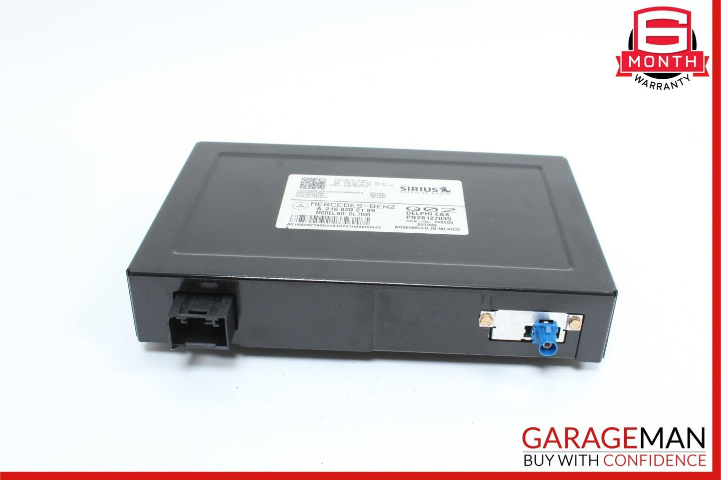 07-14 Mercedes X204 GLK350 C350 Sirius Satellite Radio Receiver Module Unit OEM