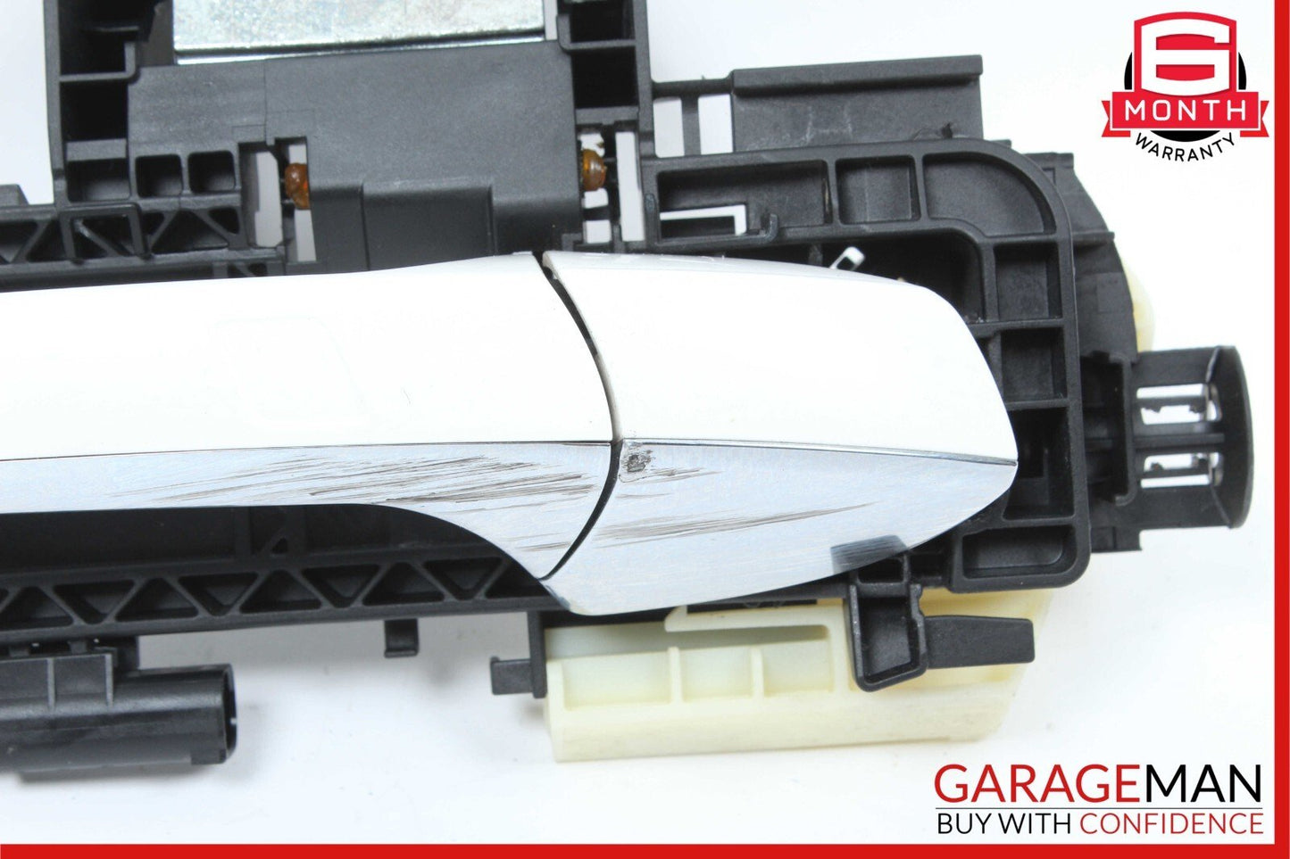 14-16 Mercedes W212 E350 E550 Rear / Front Right Side Exterior Door Handle White