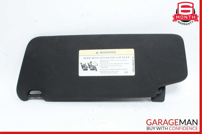 08-14 Mercedes W204 C300 C250 C280 Front Right Side Sunvisor Sun Visor Black
