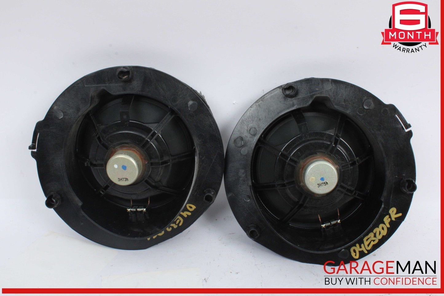 03-06 Mercedes W211 E320 Front Right & Left Side Door Audio Sound Speaker Set