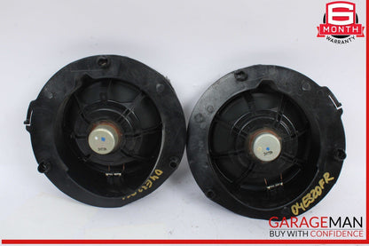 03-06 Mercedes W211 E320 Front Right & Left Side Door Audio Sound Speaker Set
