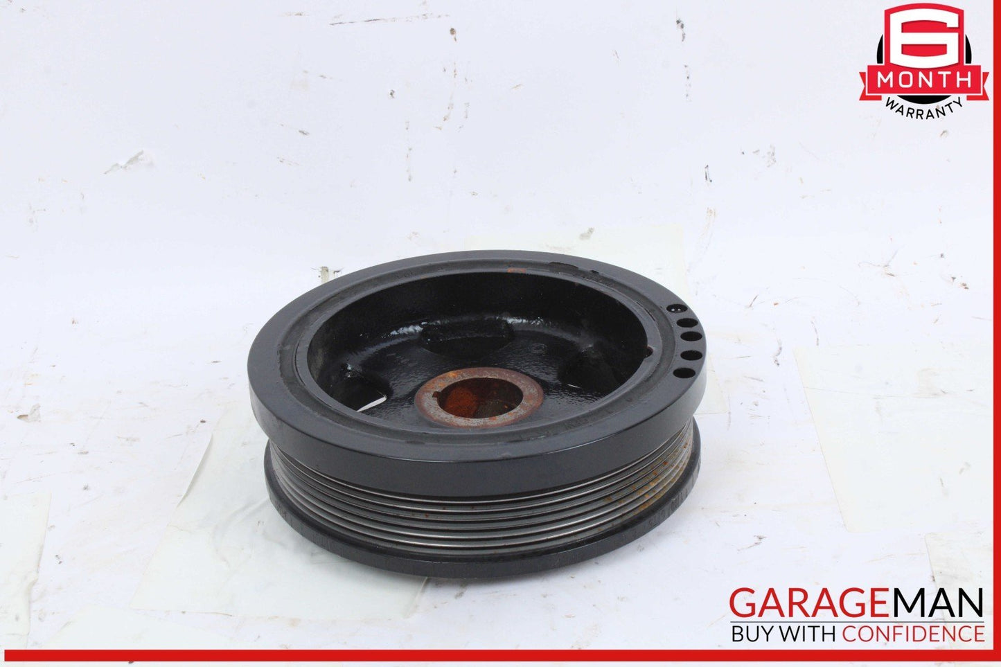 03-06 Porsche Cayenne S 955 Engine Harmonic Balancer Crankshaft Pulley OEM