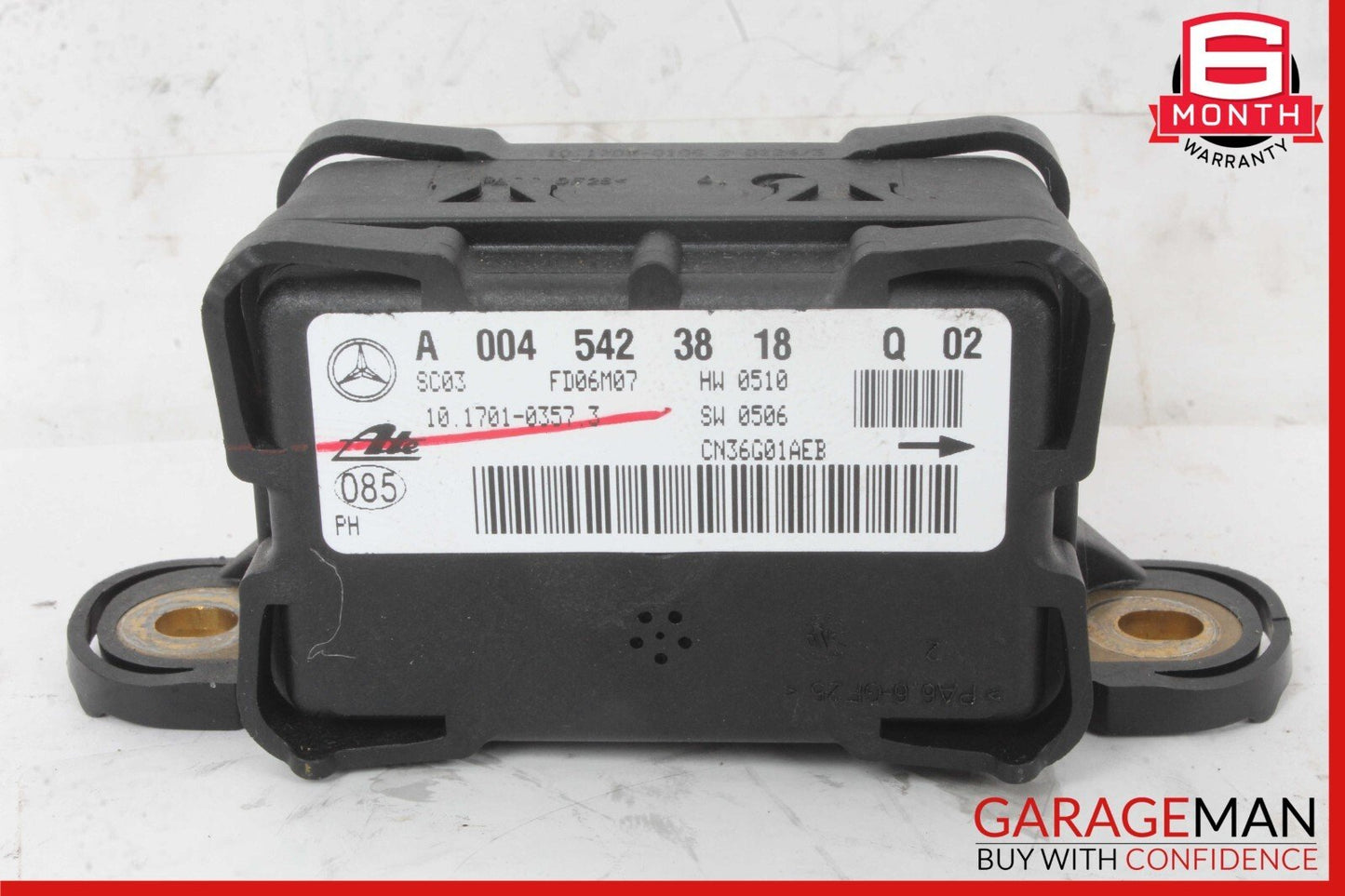 2006-2009 Mercedes-Benz GL450 X164 Yaw Rate Module 0045423818 Genuine