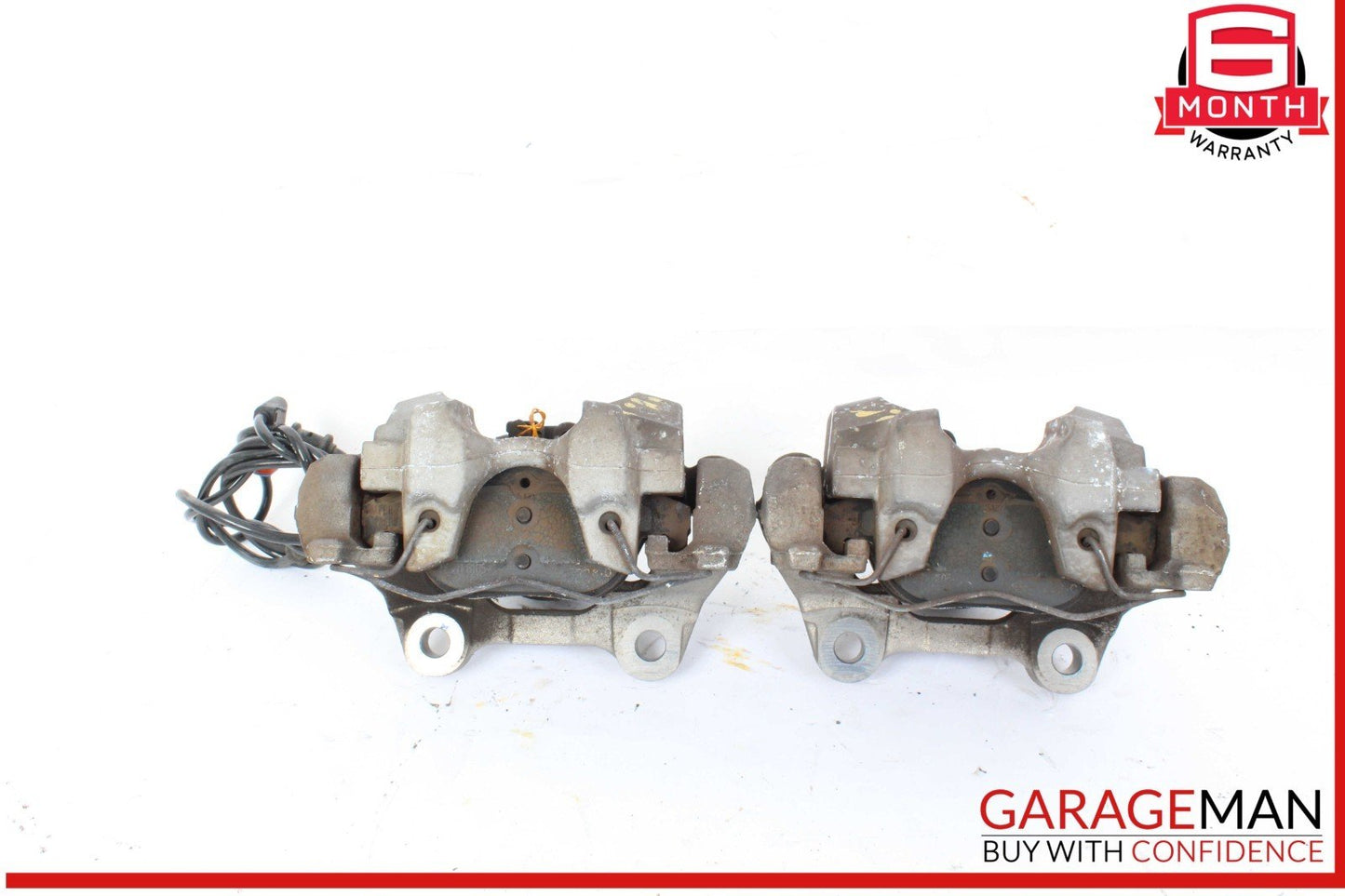 10-18 Mercedes W212 E350 Rear Left & Right Side Brake Caliper Calipers Set OEM