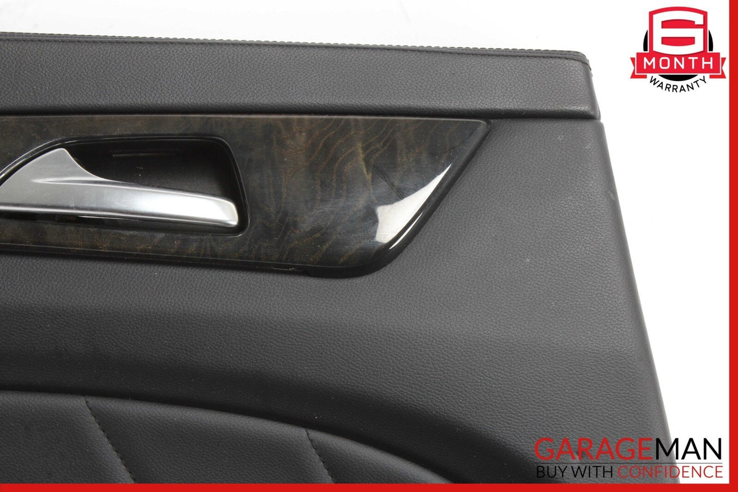 12-14 Mercedes W218 CLS550 Rear Left Side Interior Door Panel Cover Assy Black