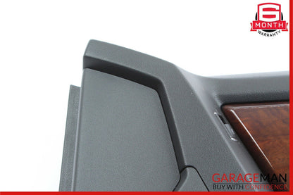 10-15 Mercedes X204 GLK350 Front Right Passenger Side Interior Door Panel Black