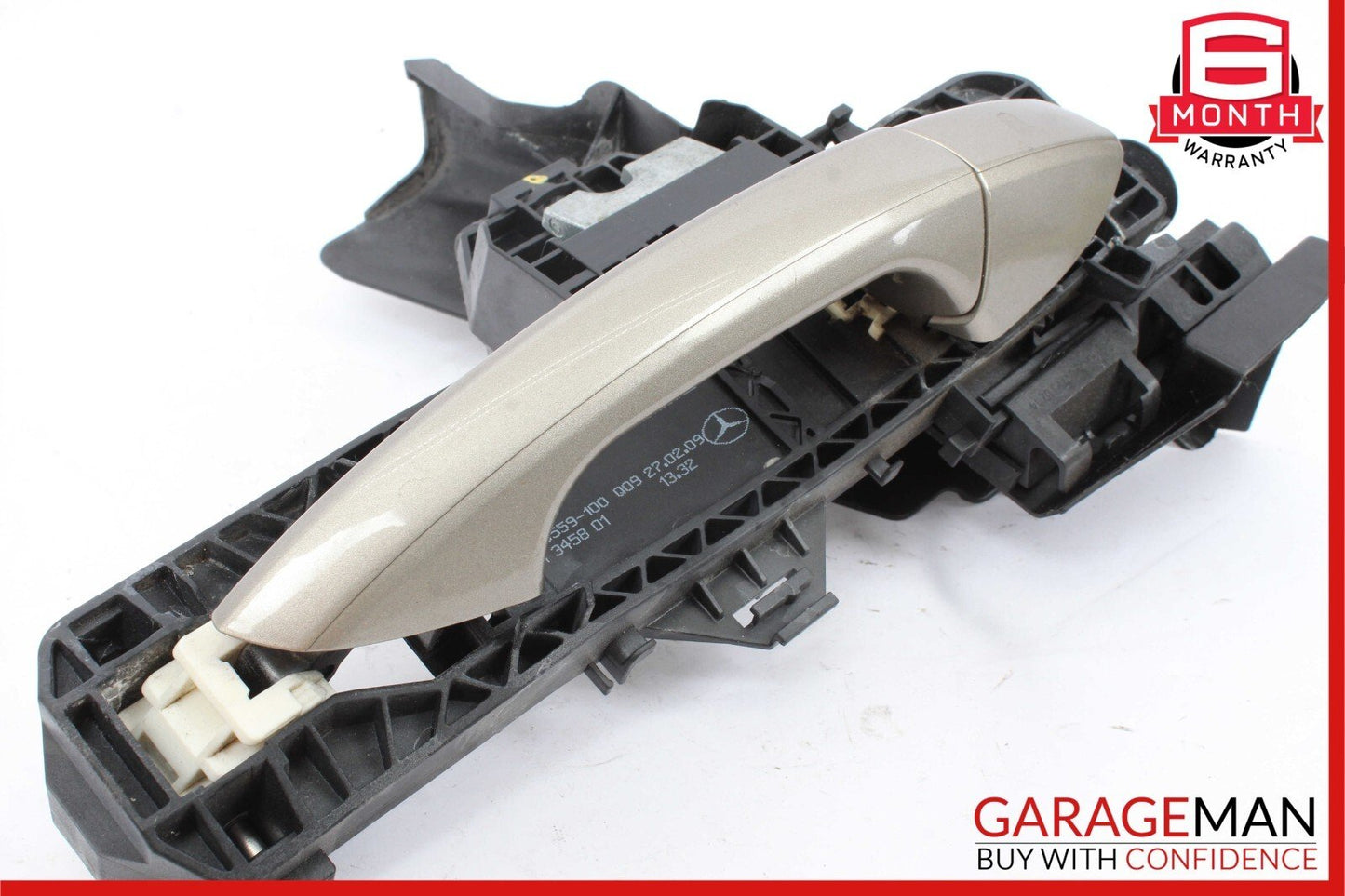 08-11 Mercedes W204 C280 Rear or Front Right Side Exterior Door Handle Beige