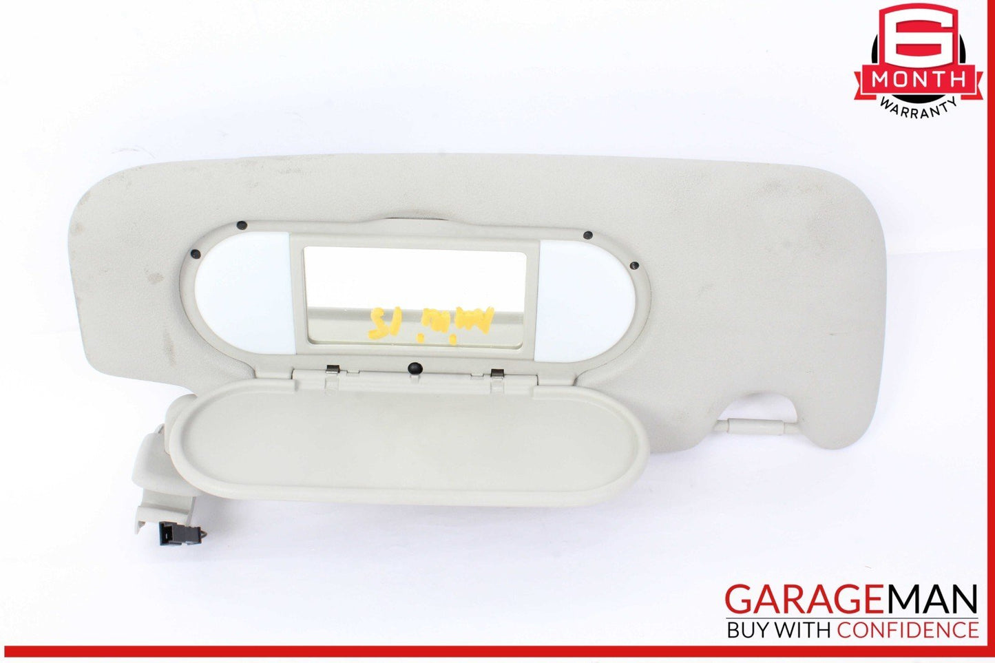 14-24 Mini Cooper Front Right Passenger Side Sunvisor Sun Visor Gray 7382108 OEM
