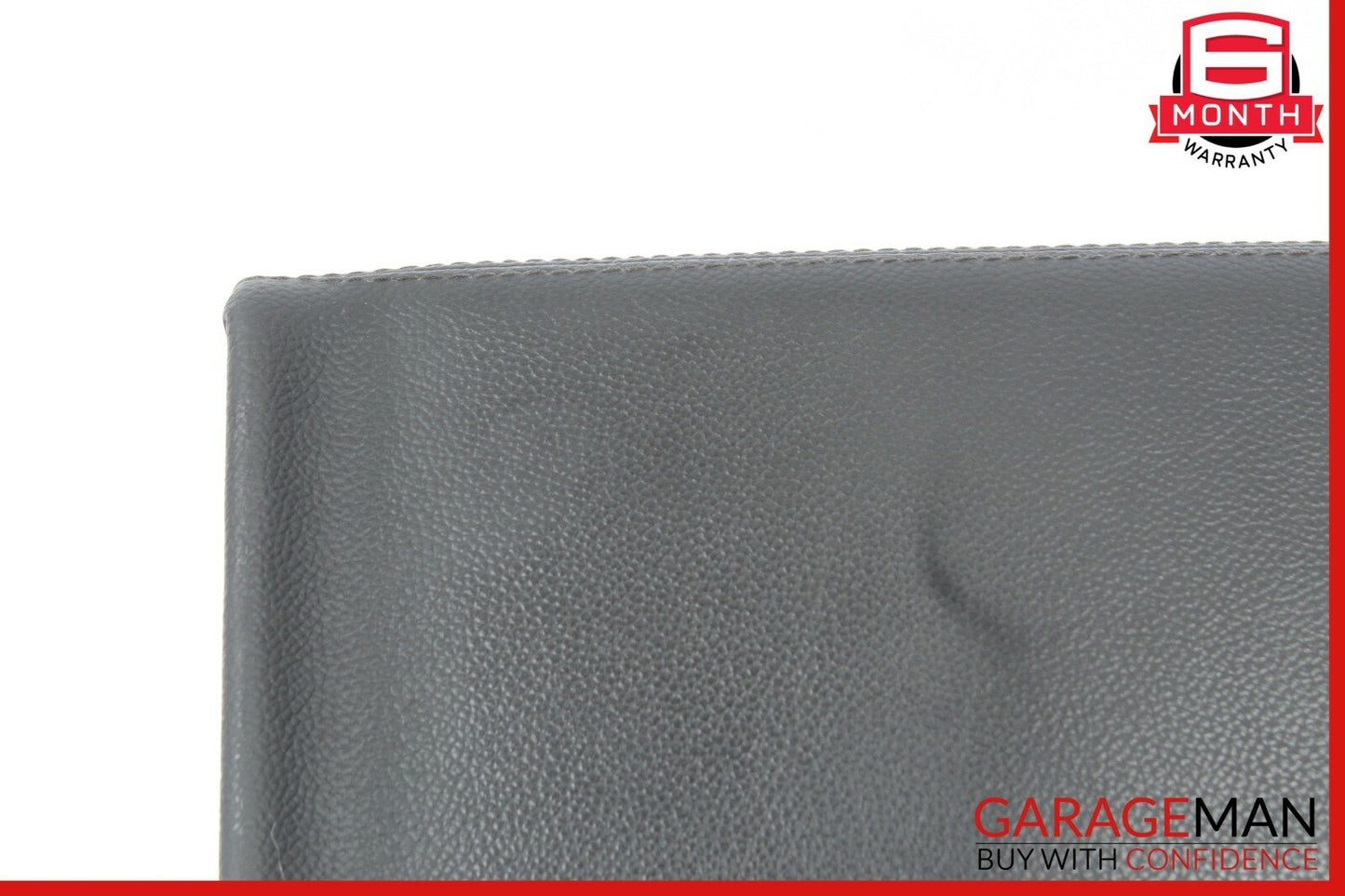 03-06 Mercedes R230 SL500 Rear Center Console Lid Cover Panel Leather Black