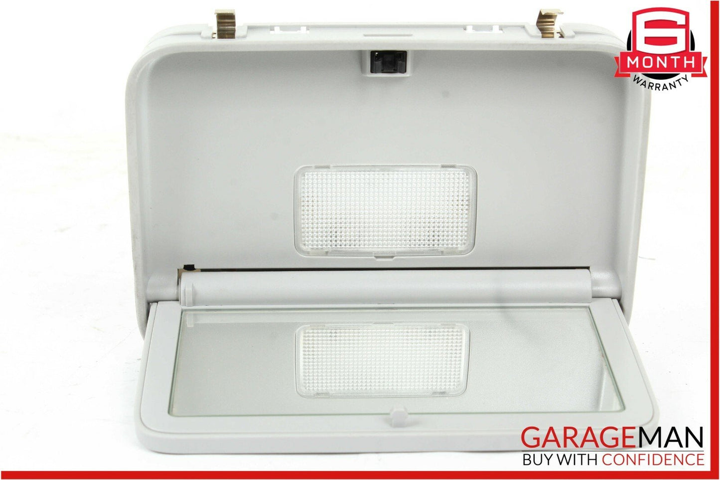 07-09 Mercedes W221 S550 Rear Right / Left Overhead Upper Vanity Mirror Gray