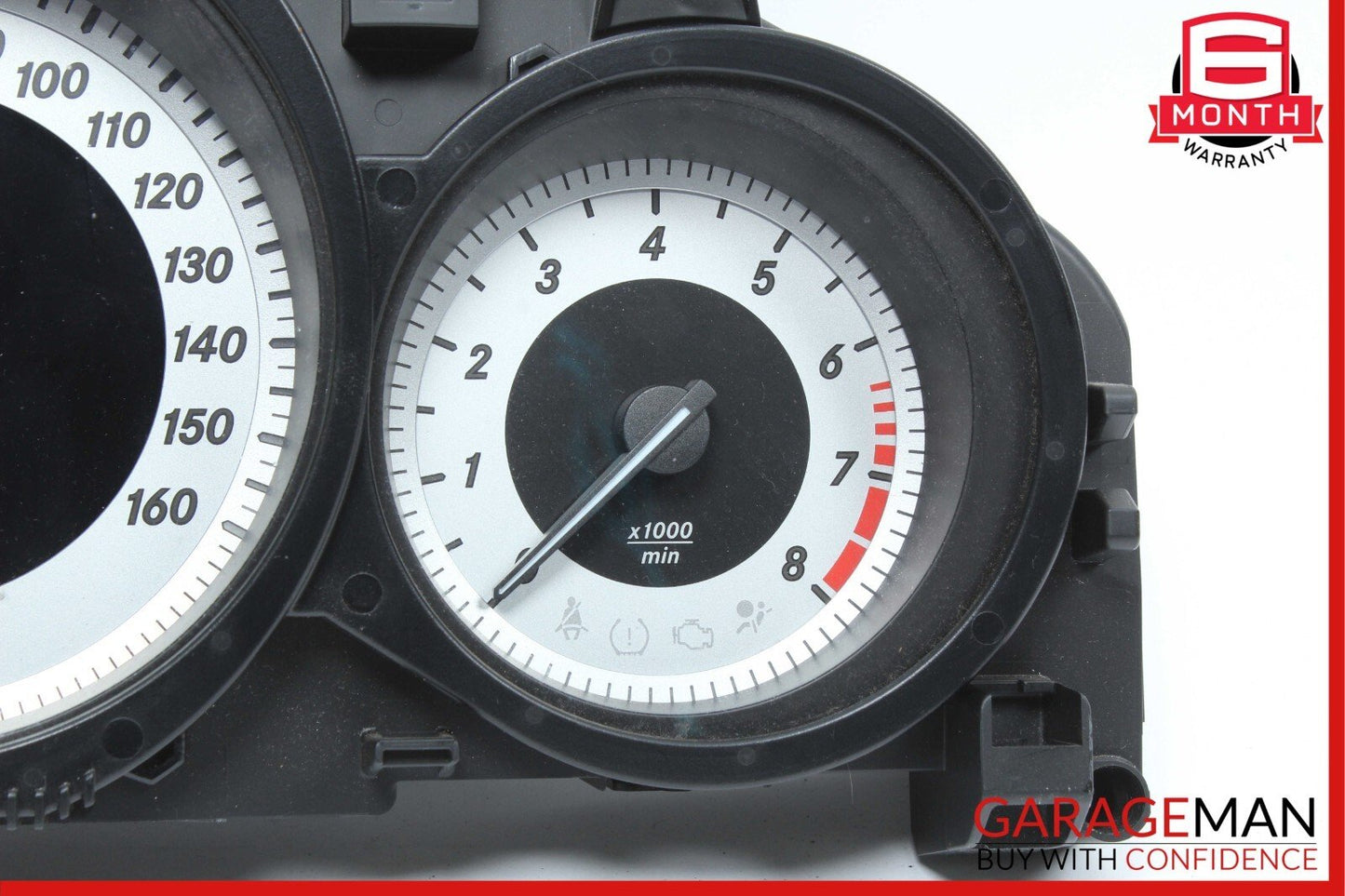 12-14 Mercedes C250 C300 Speedometer Odometer Gauge Instrument Cluster Assembly
