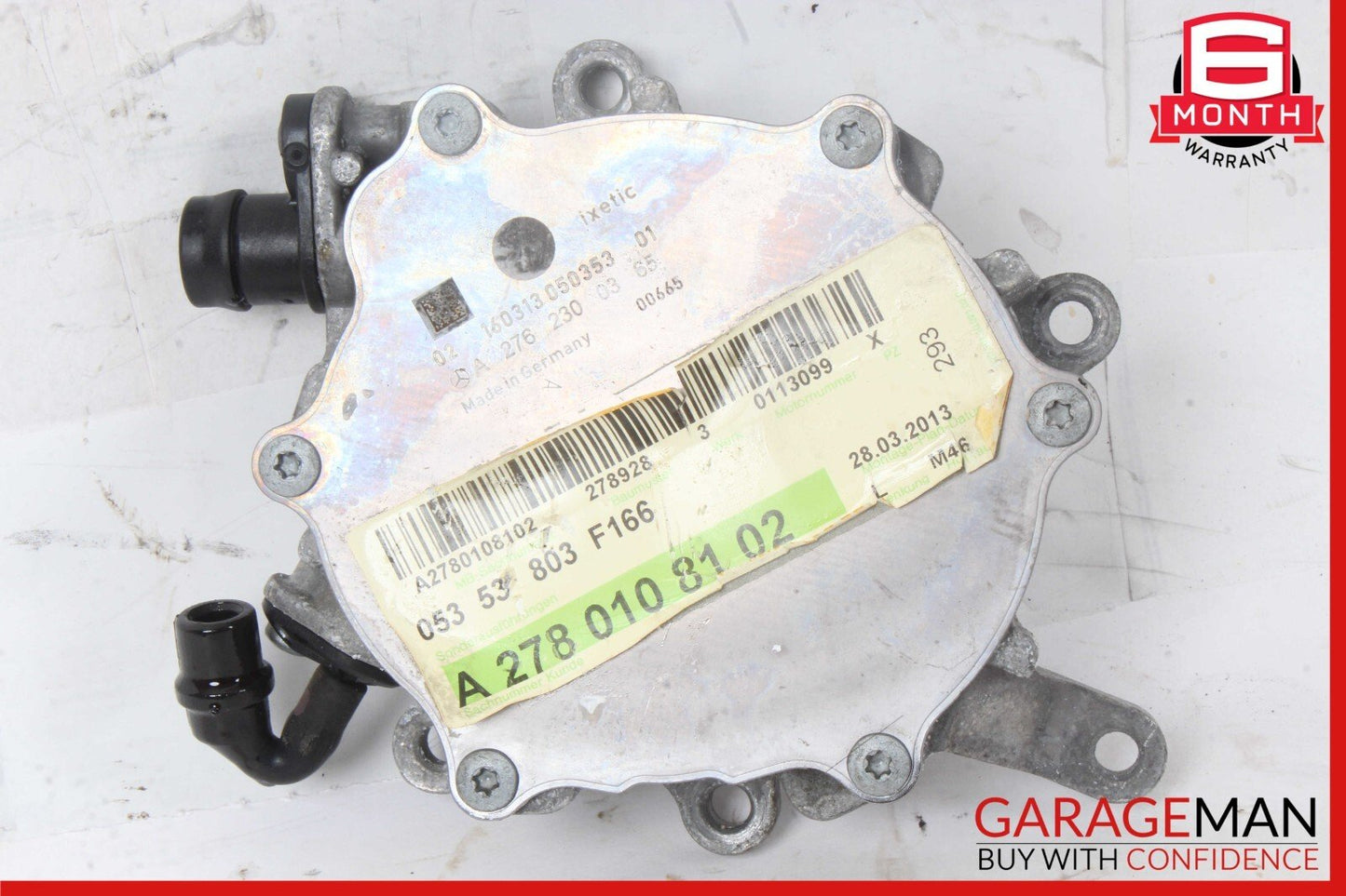 11-18 Mercedes X166 GL450 CL550 E550 Engine Motor Vacuum Pump 2780108102 OEM