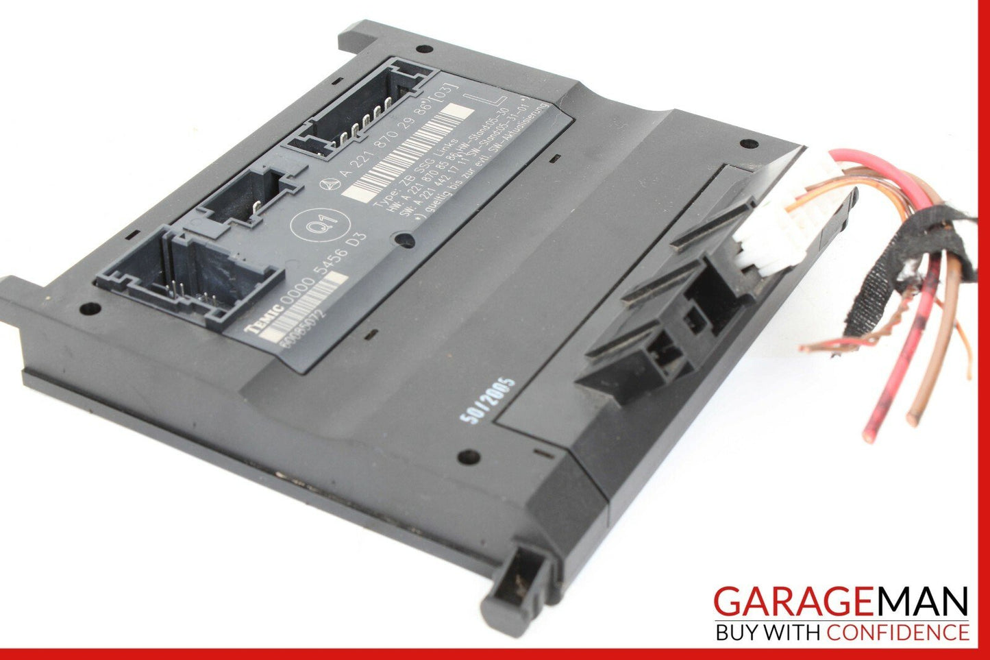 07-13 Mercedes W221 S450 S550 Front Left Driver Side Seat Control Module Unit