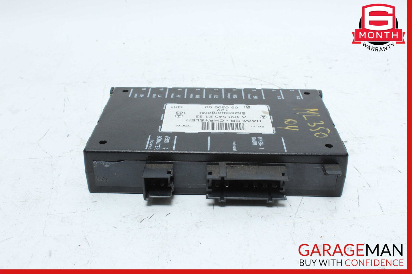 98-05 Mercedes W163 ML350 ML320 Seat Control Module Front Left Or Right OEM