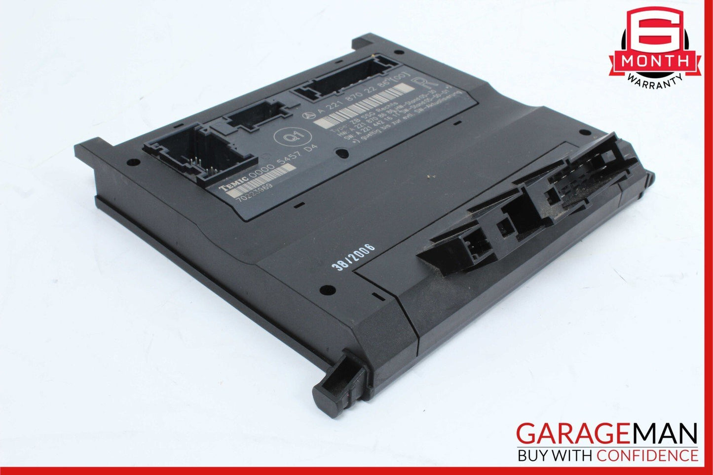 07-13 Mercedes W221 S550 S400 S350 Front Right Side Under Seat Control Module