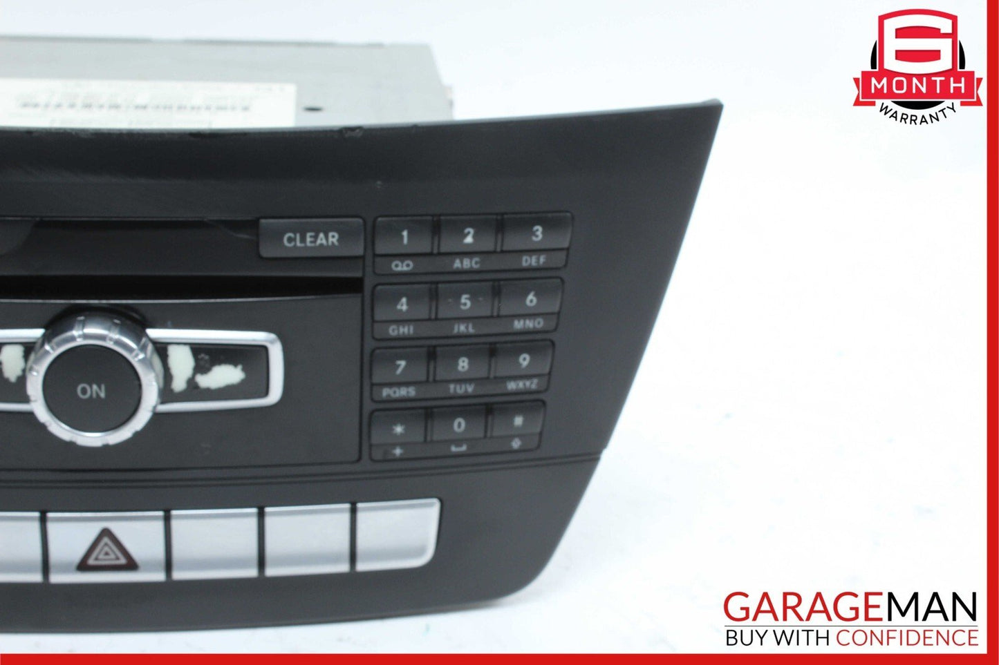 12-15 Mercedes W204 C250 C300 C350 Navigation Command Head Unit CD Audio OEM