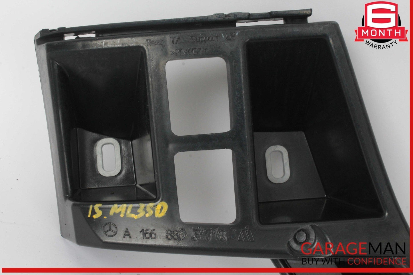 12-15 Mercedes W166 ML350 4MATIC Rear Left Side Bumper Mount Bracket OEM