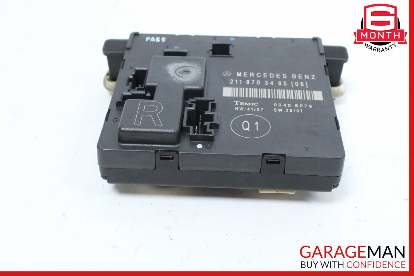 07-09 Mercedes W211 E350 E63 AMG Rear Right Side Door Control Module Unit OEM