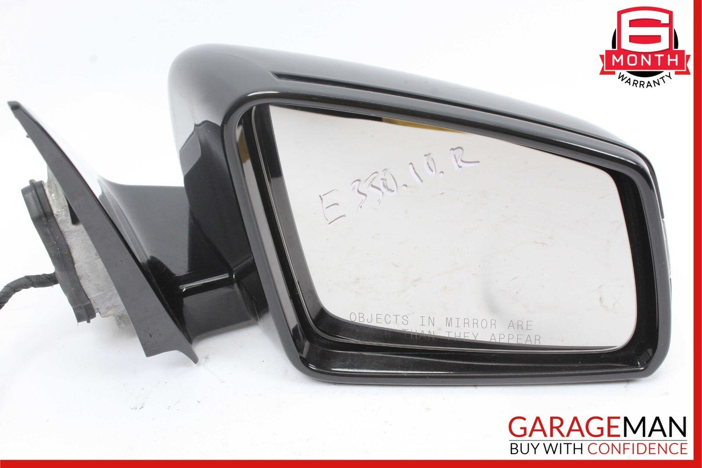 10-13 Mercedes W212 E350 E500 Right Passenger Side Rear View Door Mirror Black