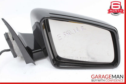 10-13 Mercedes W212 E350 E500 Right Passenger Side Rear View Door Mirror Black