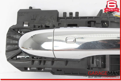 17-20 Maserati Levante Rear Left Driver Side Exterior Door Handle Chrome OEM