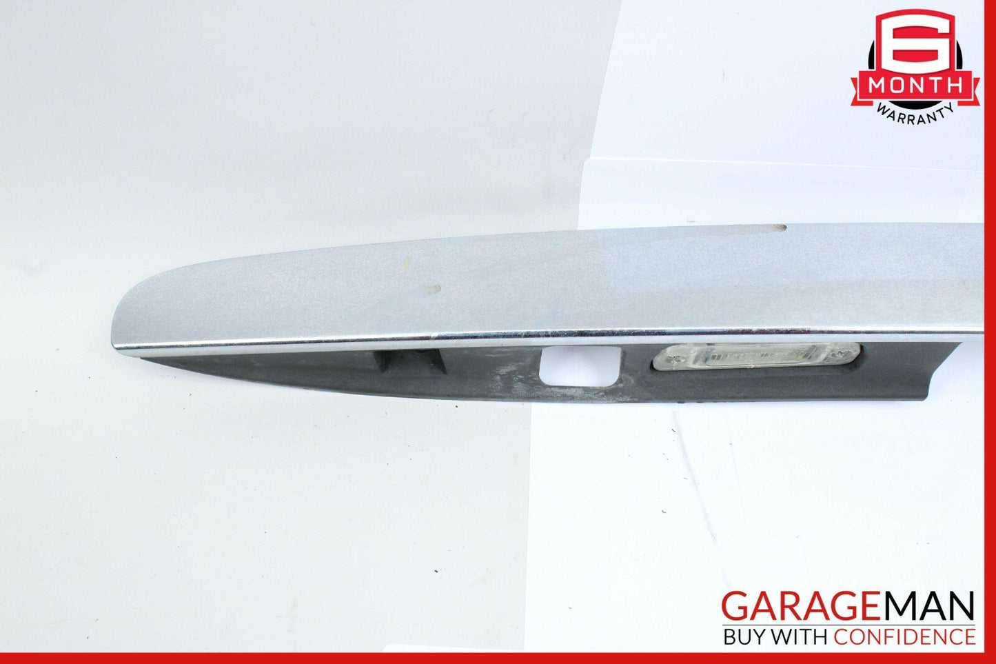 06-13 Mercedes W251 R350 R500 Rear Trunk Tailgate Handle Trim Cover Chrome OEM