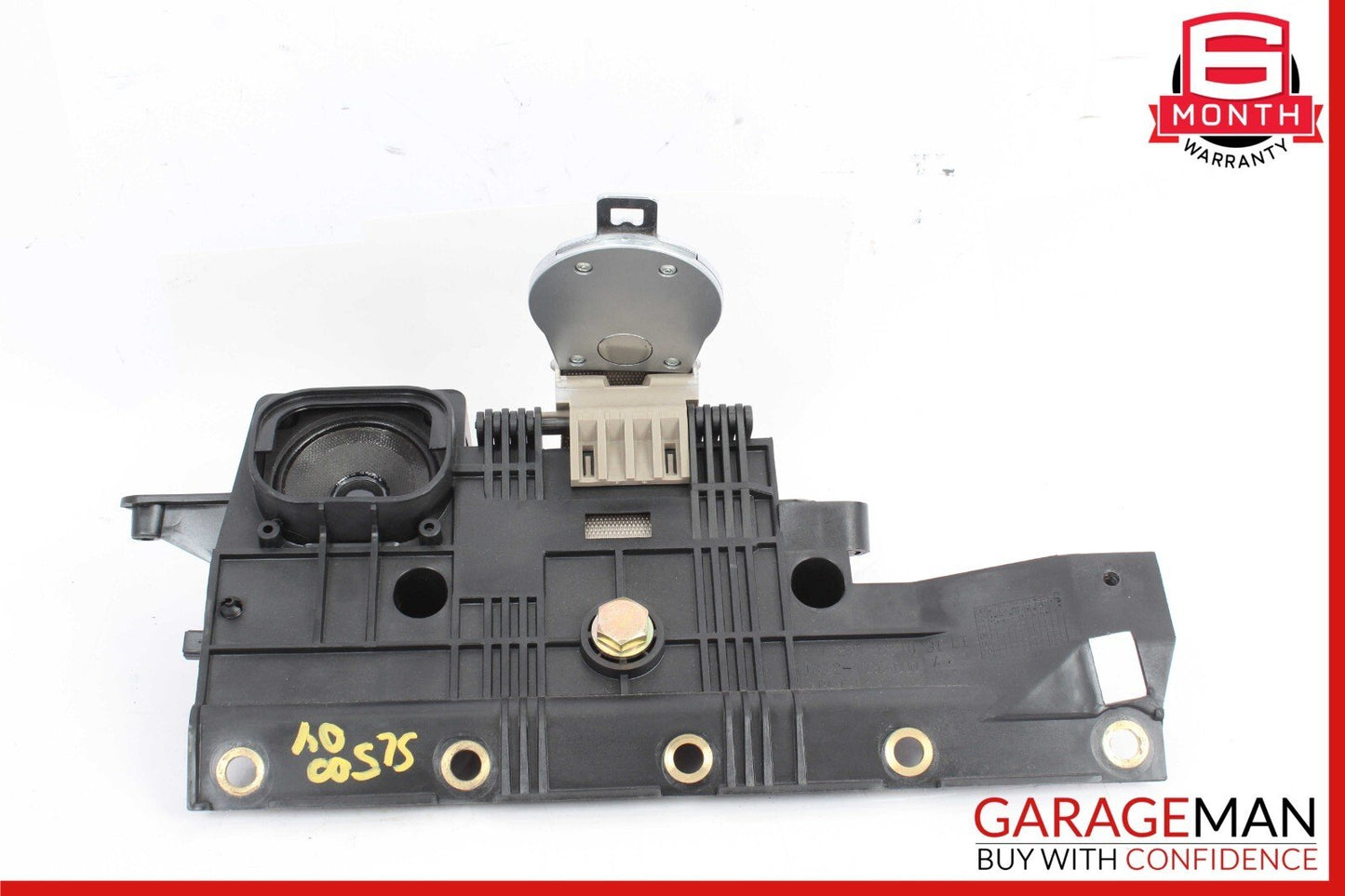 03-08 Mercedes R230 SL500 Rear Left Seat Belt Retractor Luggage Speaker Beige