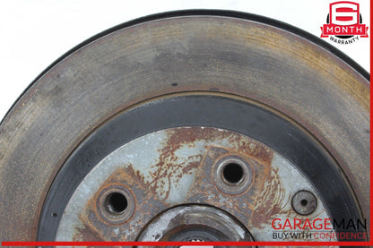 03-10 Porsche Cayenne S 955 957 Rear Left Wheel Spindle Knuckle Hub w/ Rotor OEM