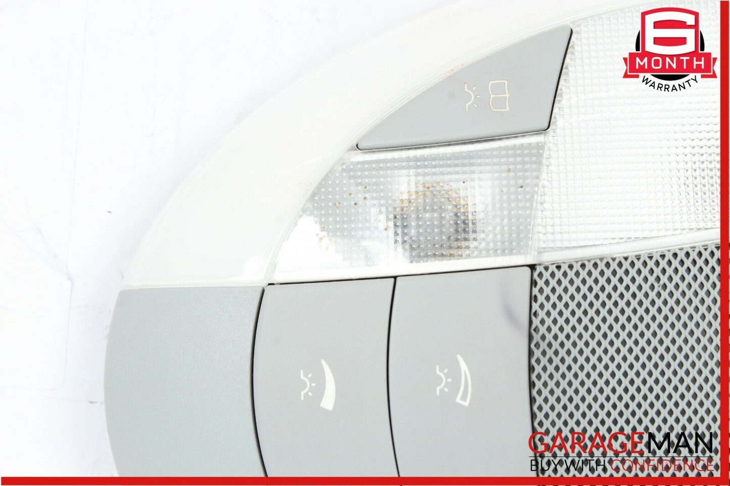 03-11 Mercedes CLS500 E55 AMG Rear Overhead Dome Light Reading Map Grey