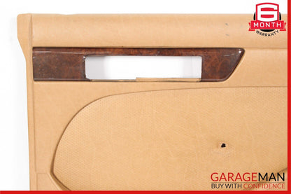 86-91 Mercedes W126 560SEL Rear Right Side Interior Door Trim Panel Cover OEM