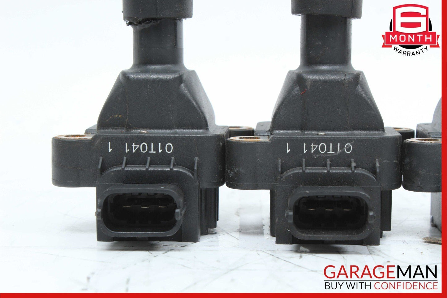 97-04  Mercedes R170 SLK230 Engine Ignition Coil Spark Plug Set of 4 Pc Assembly