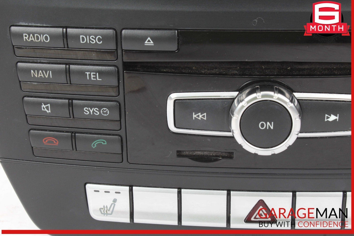 12-14 Mercedes W204 C250 C350 Navigation Command Head Unit DVD CD Audio OEM