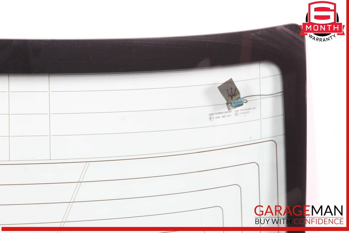 14-20 Maserati Ghibli M157 Rear Windshield Wind Shield Back Glass OEM
