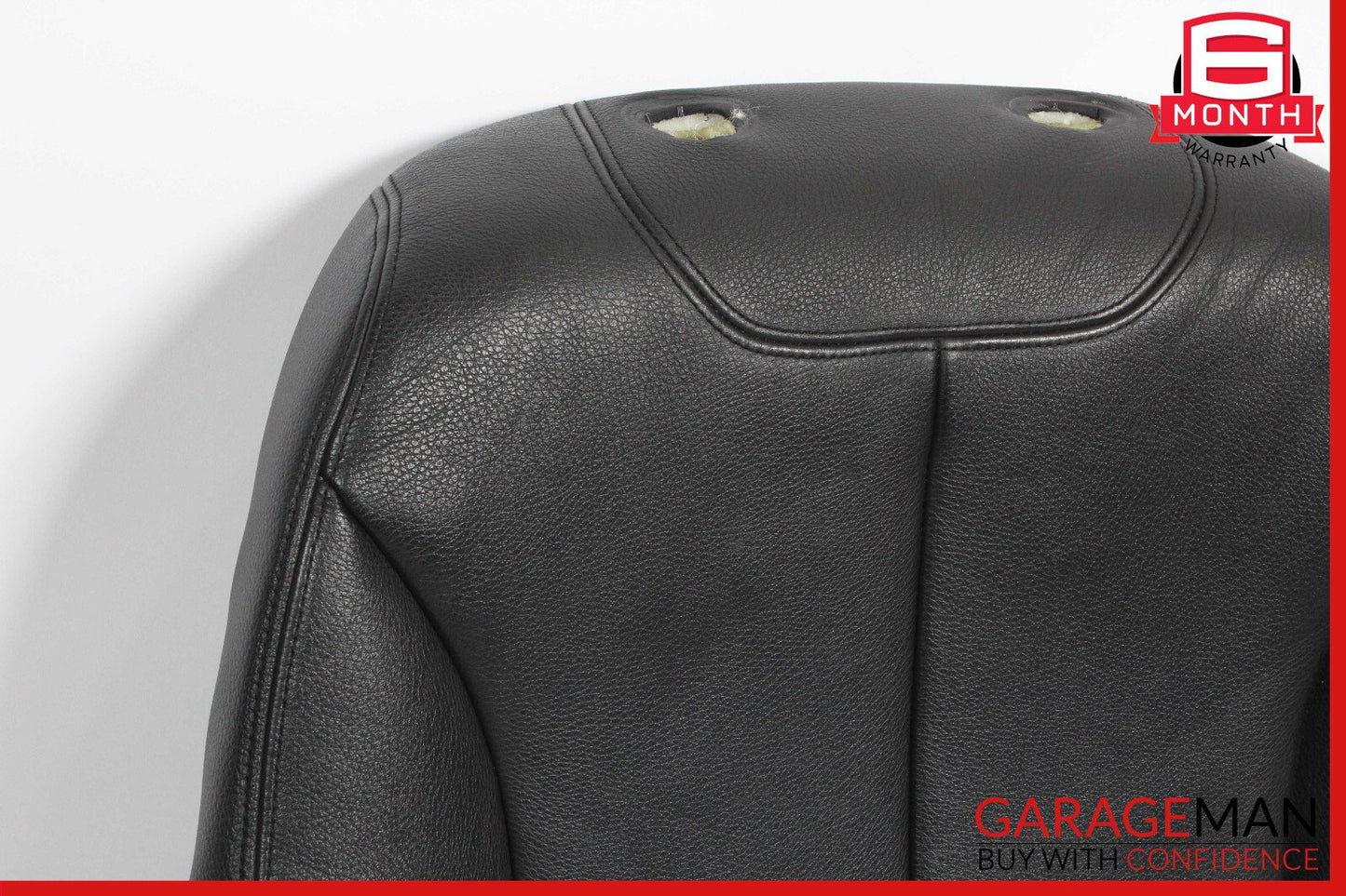 12-18 BMW F30 320i Front Left Top Upper Seat Cushion Black OEM