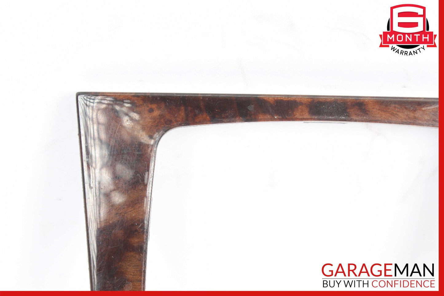 08-15 Mercedes W204 C250 C300 C350 Center Console Shift Shifter Bezel Trim Wood