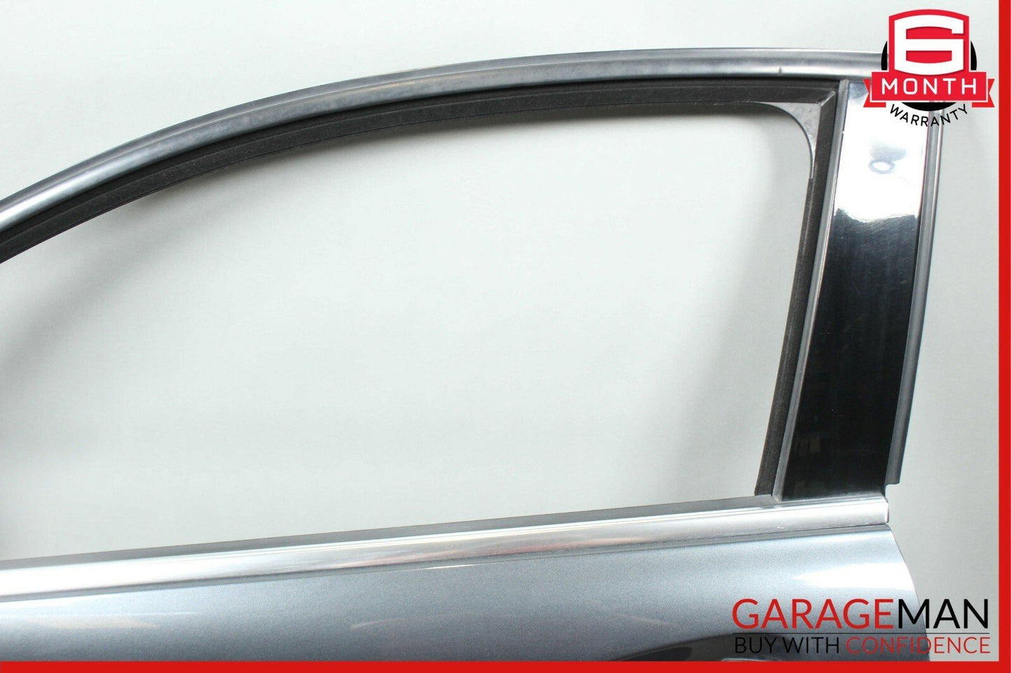 12-14 Mercedes W204 C250 C350 Coupe Front Left Exterior Door Shell Frame Gray