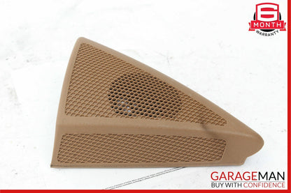 03-09 Mercedes W211 E350 E55 AMG Front Right Side Tweeter Speaker Cover Brown