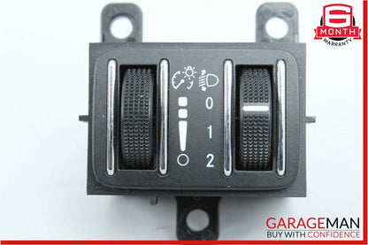 14-17 Maserati Ghibli Dash Headlight Ambient Light Switch Adjustment Control OEM