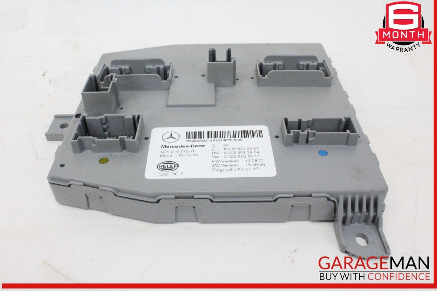 15-20 Mercedes W205 C300 GLC43 C63 AMG SAM Signal Lamp Control Module OEM