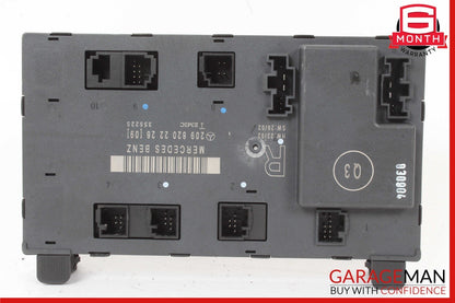 03-09 Mercedes W209 CLK500 CLK55 AMG Door Control Module Right Passenger OEM