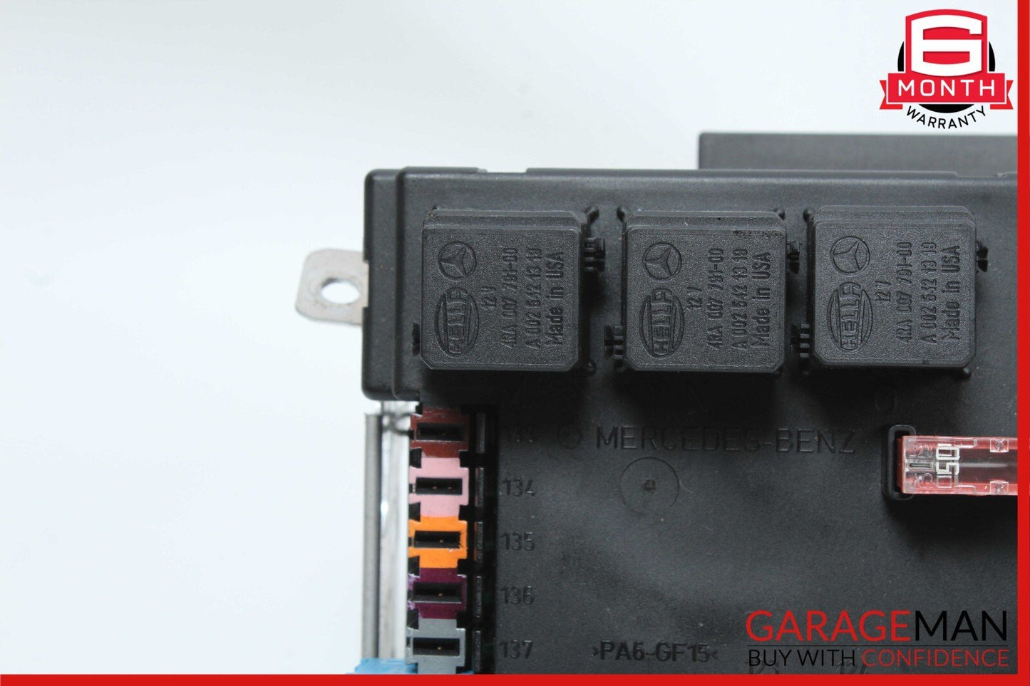 07-09 Mercedes W221 S550 CL600 CL65 AMG Rear Trunk SAM Fuse Box Module OEM