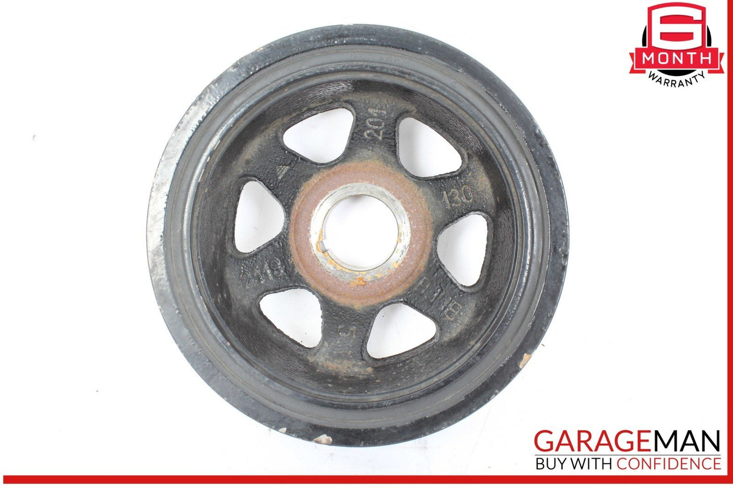 06-12 Mercedes W204 C300 C350 Engine Motor Crankshaft Crank Shaft Pulley OEM