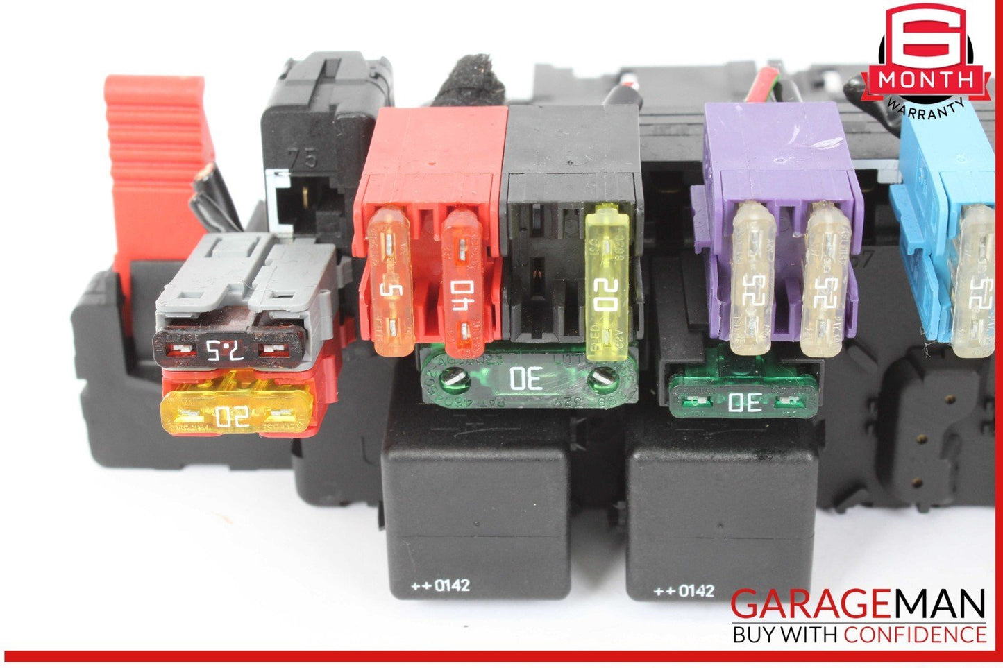 03-12 Mercedes R230 SL500 SL55 SL65 AMG Rear SAM Fuse Box Relay Module 026545343
