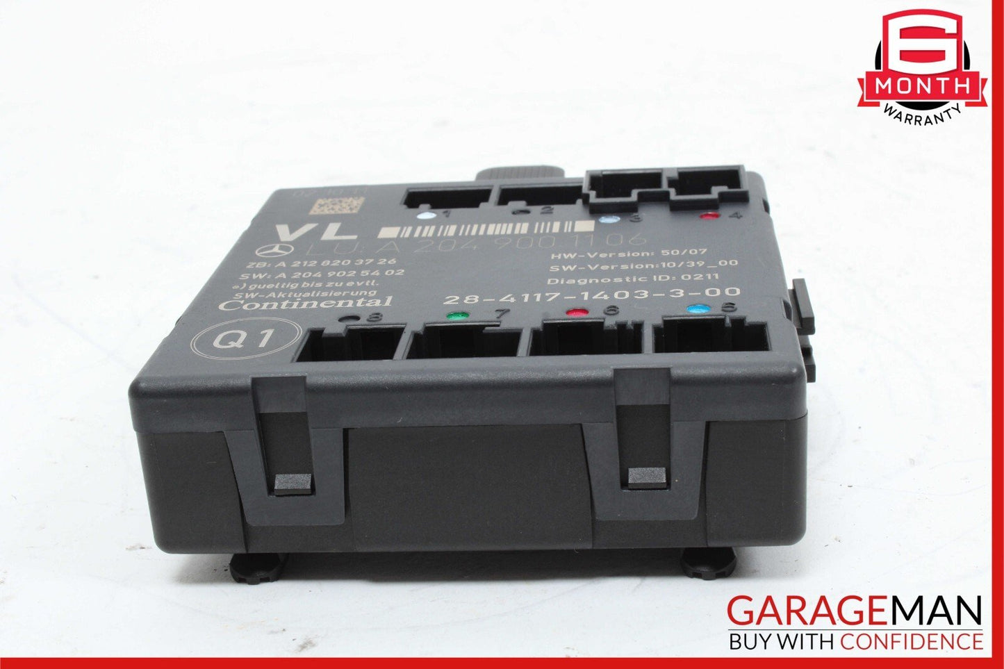 08-18 Mercedes W204 C250 C300 E400 E350 Front Left Side Door Control Module OEM